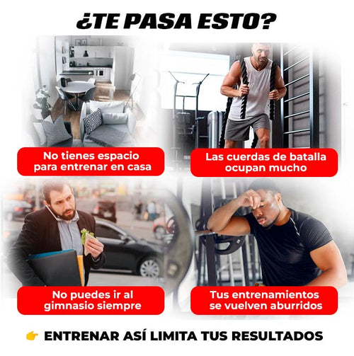 Cuerdas de entrenamiento inalámbricas (Pack x2)