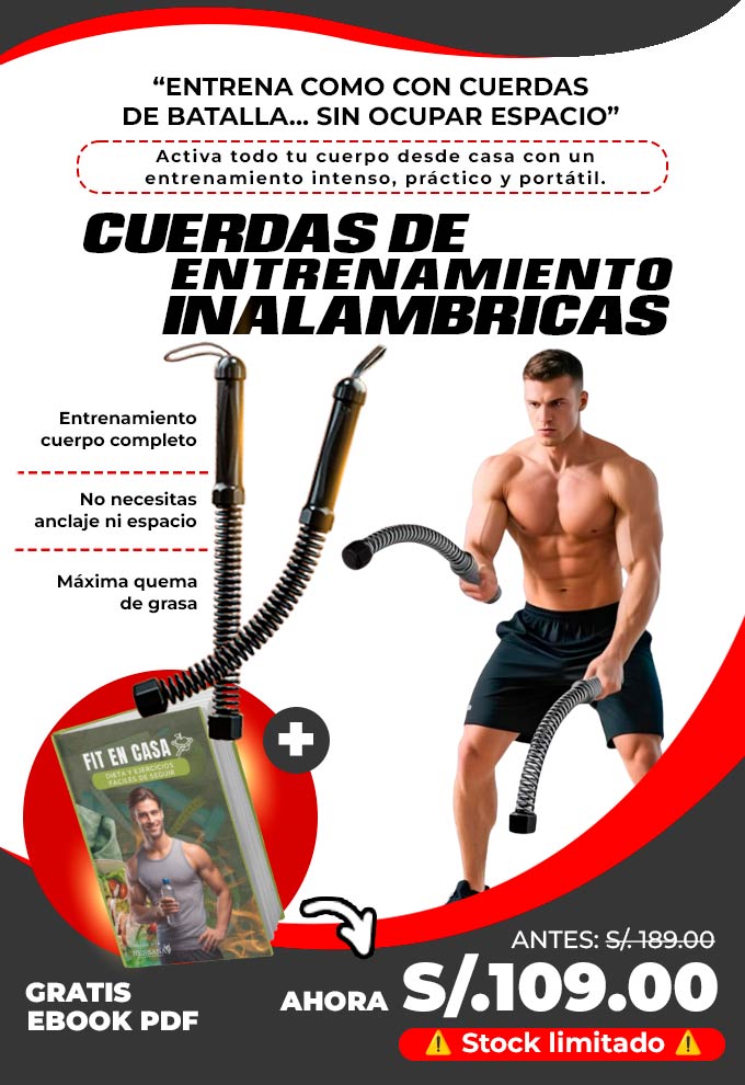 Cuerdas de entrenamiento inalámbricas (Pack x2)