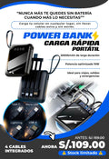 Batería externa portátil de 20000 mAh