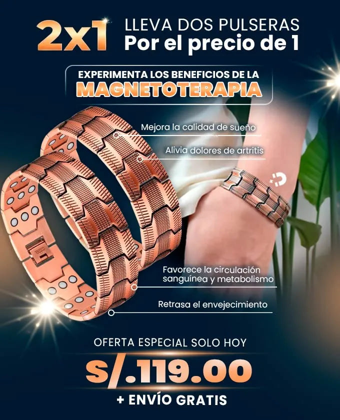 2 x 1 Pulsera Magnética